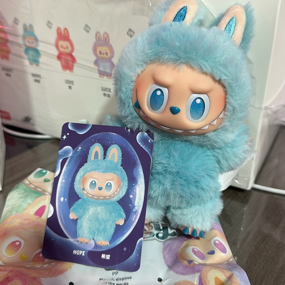 Pop Mart Labubu The Monsters Big into Energy Series Vinyl Plush HOPE - Picture 2 of 8